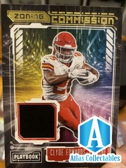 2021 Panini Playbook CLYDE EDWARDS-HELAIRE Zoning Commission Materials ZC-CEH
